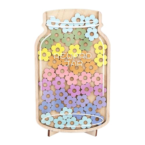 Magnetisch Belohnungsglas Für Kinder, 180g Klassen Belohnungsglas, Motivationsglas Mit 45 Sternen, Star Reward Jars - Motivationshilfe Für Eltern Schule Hausaufgaben Leseanreiz Haushalt 15x25cm Magnetisch Belohnungsglas Für Kinder, 180g Klassen Belohnungsglas, Motivationsglas Mit 45 Sternen, Star Reward Jars - Motivationshilfe Für Eltern Schule Hausaufgaben Leseanreiz Haushalt 15x25cm von Generisch