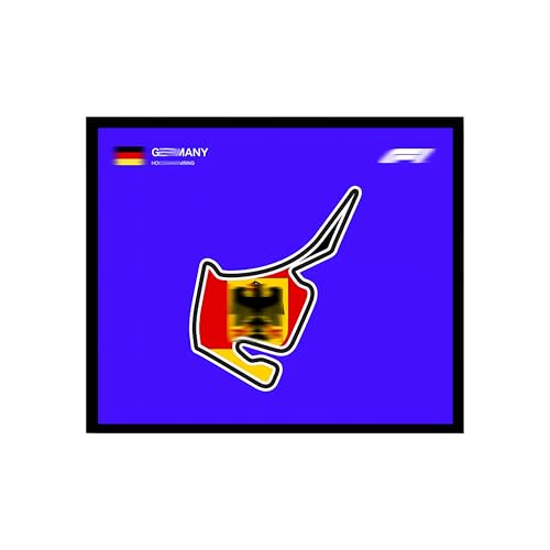 Magnetische Wandvitafel für L-e*g-o 77242-77251 - 10-in-1 Vitrine mit Rennbahn-Hintergrund - Für Sammler & Rennsportbegeisterte von Generisch