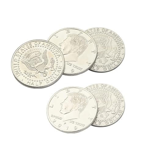 Magnetischer Faltmünz-Trick – Schmetterling Stil Metall Gimmick für Nahaufnahmen Magie und Schlitten-Illusionen – 3 cm Mentalismus-Requisite Magnetischer Faltmünz-Trick – Schmetterling Stil Metall Gimmick für Nahaufnahmen Magie und Schlitten-Illusionen – 3 cm Mentalismus-Requisite von Generisch