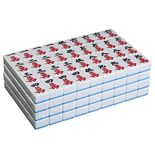 Magnetischer chinesischer Mahjong, 144 traditionelle Spiele für Mahjong-Maschine oder Handreiben, perfekt für Partys und Unterhaltung von Generisch