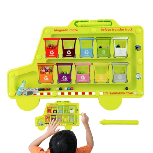 Magnetisches Farben- Und Zahlenlabyrinth | Zähl- und Farben Puzzle Spielbrett,Lernspielzeug Zur Förderung Von Mathe- Und Zählfähigkeiten Mit Kognitiver Entwicklung Für Kinder 2-6 Jahre Magnetisches Farben- Und Zahlenlabyrinth | Zähl- und Farben Puzzle Spielbrett,Lernspielzeug Zur Förderung Von Mathe- Und Zählfähigkeiten Mit Kognitiver Entwicklung Für Kinder 2-6 Jahre von Generisch