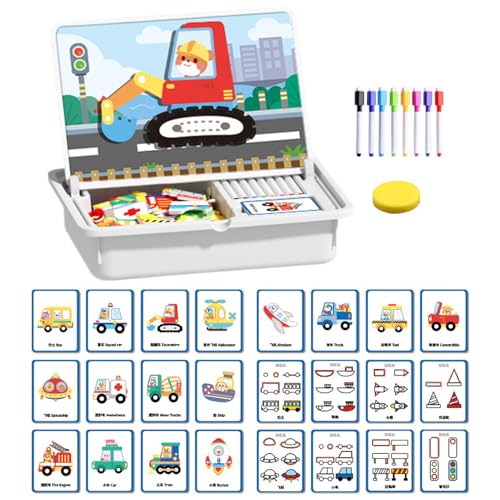 Magnetisches Gesichtspuzzle - Doppelseitiges pädagogisches Puzzlespiel,Mädchen Spiel Gesicht Anziehen Zuordnungsspiel,Für Reise Kindergarten Weihnachten Geschenk Magnetisches Gesichtspuzzle - Doppelseitiges pädagogisches Puzzlespiel,Mädchen Spiel Gesicht Anziehen Zuordnungsspiel,Für Reise Kindergarten Weihnachten Geschenk von Generisch