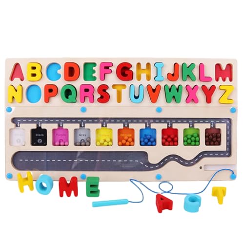 Magnetisches Labyrinth für Kinder im Alter von 3 bis 5 Jahren, magnetisches Alphabet-Labyrinth,Alphabet -Magnet -Puzzle für Kleinkind | Lernspielzeug im Klassenzimmer für Kinder im Vorschulalter, Unte Magnetisches Labyrinth für Kinder im Alter von 3 bis 5 Jahren, magnetisches Alphabet-Labyrinth,Alphabet -Magnet -Puzzle für Kleinkind | Lernspielzeug im Klassenzimmer für Kinder im Vorschulalter, Unte von Generisch