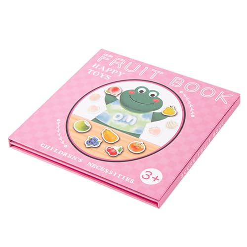 Magnetisches Obstbuch, Lernspielzeug - Obstbuch aus für Kinder,Niedliche Lernspielzeuge, lustige Kinderspielzeuge zur Entwicklung der Beobachtungsgabe und des logischen Denkvermögens Magnetisches Obstbuch, Lernspielzeug - Obstbuch aus für Kinder,Niedliche Lernspielzeuge, lustige Kinderspielzeuge zur Entwicklung der Beobachtungsgabe und des logischen Denkvermögens von Generisch