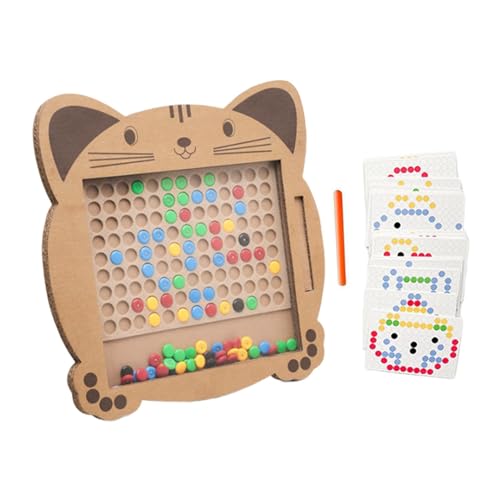 Magnetisches Zeichenbrett, Niedliche Katzen-Dot-Art-Magnettafel, Feinmotorikspielzeug Mit Stift, Lernaktivitäten Im Vorschulalter Für Zuhause, Schule, Reisen Magnetisches Zeichenbrett, Niedliche Katzen-Dot-Art-Magnettafel, Feinmotorikspielzeug Mit Stift, Lernaktivitäten Im Vorschulalter Für Zuhause, Schule, Reisen von Generisch