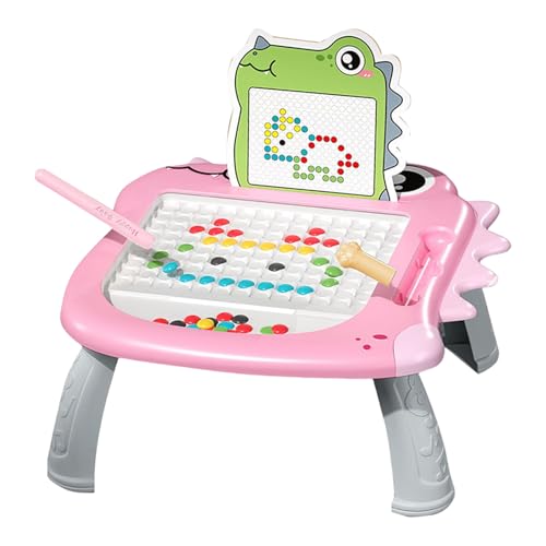 Magnetisches Zeichenbrett, magnetisches Zeichenbrett mit Perlen | Magnetisches Dot Art Reisespielzeug | Magnetische Punkt-Kunsttafeln, magnetisches Doodle-Board mit Punktperlen, von Generisch