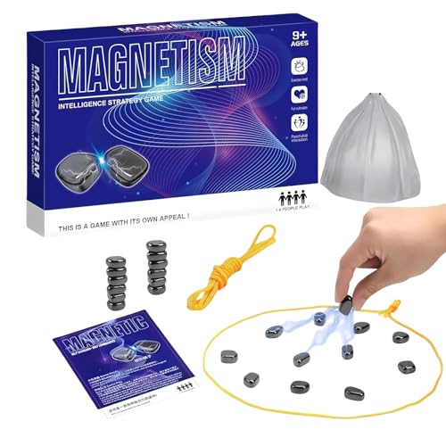 Magnetismus Strategiespiel, Intelligenzspiel für 1-4 Spieler, Ab 9 Jahren, Magnetisches Brettspiel Magnetismus Strategiespiel, Intelligenzspiel für 1-4 Spieler, Ab 9 Jahren, Magnetisches Brettspiel von Generisch