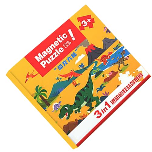 Magnetspielzeug,Kleinkindspielzeug Puzzle-Buch mit Lernaktivitäten,Magnetische Reisespiele für und Mädchen Kinder Alter 2-6 - Entwicklungsspielzeug Auto Flugzeug Reise Geburtstag Kindergarten von Generisch