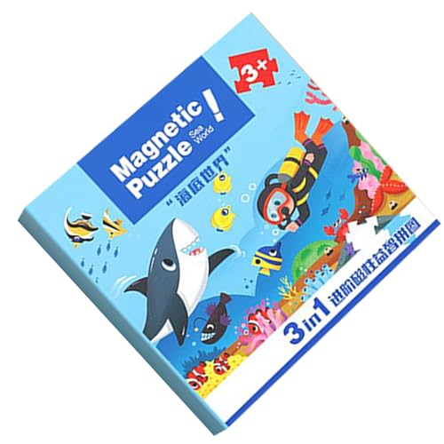 Magnetspielzeug | Kleinkindspielzeug Puzzle-Buch mit Lernaktivitäten,Magnetspiele Für Und Mädchen Kinder Von 2-6 Jahren Für Lernen Bildung Entwicklung Vorschule Kindergarten | Auto Flugzeug Reise Gebu von Generisch