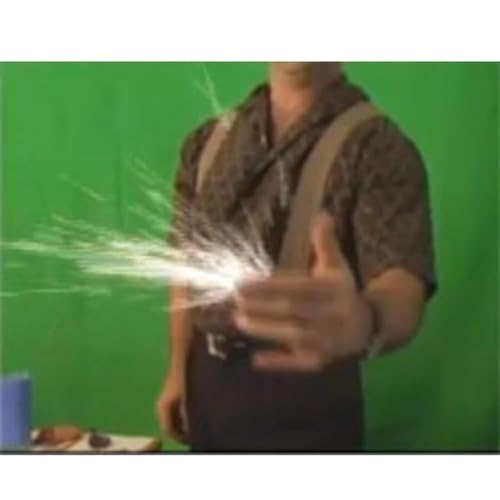 Makin Sparks (Batterieversion) Zaubertricks Feuer Magie Requisiten Zubehör Gimmick Magie Close Up Street Magic Magier von Generisch