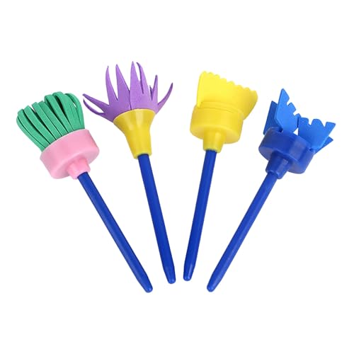 Malerei Schwamm Pinselset Kinder Set Kreativ Malerei Stempel Pinsel Frühförderung Sicher Ungiftig DIY Kunst Handwerk Geschenkidee für Kleine Malerei Schwamm Pinselset Kinder Set Kreativ Malerei Stempel Pinsel Frühförderung Sicher Ungiftig DIY Kunst Handwerk Geschenkidee für Kleine von Generisch