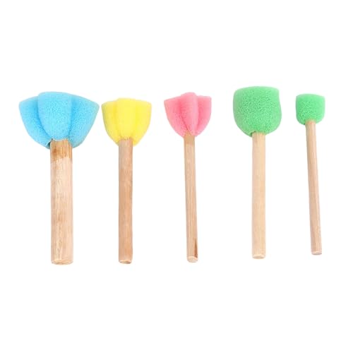 Malerei Schwamm Pinselset Kinder Set Kreativ Malerei Stempel Pinsel Frühförderung Sicher Ungiftig DIY Kunst Handwerk Geschenkidee für Kleine Malerei Schwamm Pinselset Kinder Set Kreativ Malerei Stempel Pinsel Frühförderung Sicher Ungiftig DIY Kunst Handwerk Geschenkidee für Kleine von Generisch