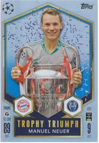 Manuel Neuer Bayern Gewinner der Saison 2019/20 Glitzer Fußball Sammelkarte 439 Manuel Neuer Bayern Gewinner der Saison 2019/20 Glitzer Fußball Sammelkarte 439 von Generisch
