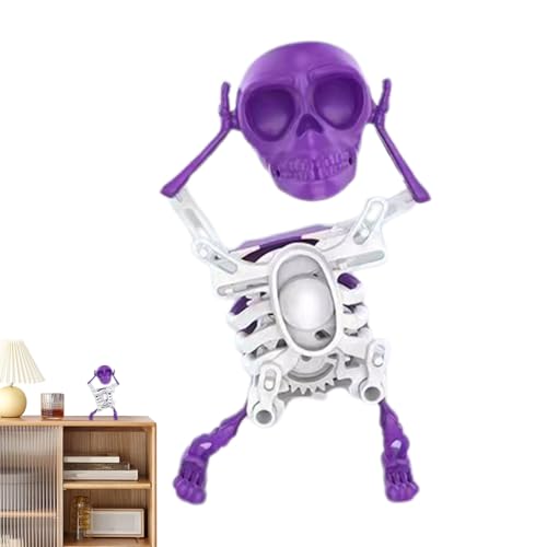 Manuell Ladung Schädelfigur - kleines für Spiezeug für Cariica | 3D -Spielz eug | Halloween -Tanzspiellzeug für Bücherregalraum Kinder Schreibtisch Manuell Ladung Schädelfigur - kleines für Spiezeug für Cariica | 3D -Spielz eug | Halloween -Tanzspiellzeug für Bücherregalraum Kinder Schreibtisch von Generisch