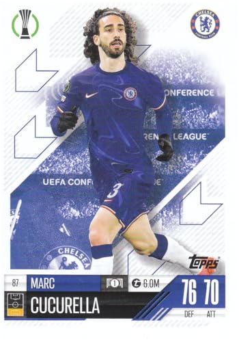 Marc Cucurella Außenverteidigung Chelsea Topps Fußball Sammelkarte 87 von Generisch