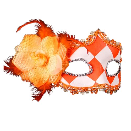 Mardi Gra Kostüm Maske für Maskerade Ball Kostüme venezianische gefälschte Blume Party Dekorationen Karneval Outfit 2025 Kopfbedeckung Masken Karneval Gesichtsmasken Maskerade Maske Stirnbänder Mardi Gra Kostüm Maske für Maskerade Ball Kostüme venezianische gefälschte Blume Party Dekorationen Karneval Outfit 2025 Kopfbedeckung Masken Karneval Gesichtsmasken Maskerade Maske Stirnbänder von Generisch