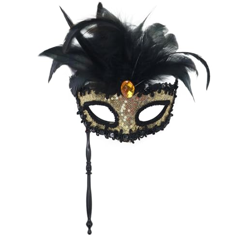 Mardi Gras Gesichtsmaske Pailletten Federn venezianische Dekorationen Party Ball Karneval Maskerade Ball Kostüme Outfit Masken Stirnbänder Maske für Maskenball 2025 Masken für Karneval Mardi Gras Gesichtsmaske Pailletten Federn venezianische Dekorationen Party Ball Karneval Maskerade Ball Kostüme Outfit Masken Stirnbänder Maske für Maskenball 2025 Masken für Karneval von Generisch