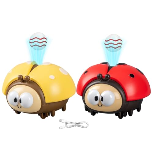 Marienkäfer Schwebender Ball Spielzeug | Marienkäfer Fliegender Ball Spiel | Elektrisches Schwebendes Pusteball Sensorik Spielzeug | Lustige Interaktive Spielbälle Pustemaschine Tieren für Kinder Marienkäfer Schwebender Ball Spielzeug | Marienkäfer Fliegender Ball Spiel | Elektrisches Schwebendes Pusteball Sensorik Spielzeug | Lustige Interaktive Spielbälle Pustemaschine Tieren für Kinder von Generisch