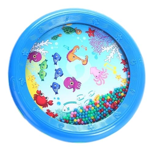 Marine Drum - Bildungsmusikinstrument Percussion - Tiergrafische Seegrommel, Percussion Drum, Drum Toy, sanftes Meeresklang -Musikspielzeug Percussion Instrument Sea Drum Toy Pädagogik Cartoon Marine Drum - Bildungsmusikinstrument Percussion - Tiergrafische Seegrommel, Percussion Drum, Drum Toy, sanftes Meeresklang -Musikspielzeug Percussion Instrument Sea Drum Toy Pädagogik Cartoon von Generisch