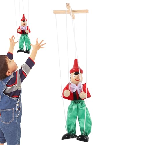 Marionetten | Fadenmarionette Figuren für kreatives Spiel,Hand-Auge-Koordinationstraining für Erwachsene, Kinder & Familie Marionetten | Fadenmarionette Figuren für kreatives Spiel,Hand-Auge-Koordinationstraining für Erwachsene, Kinder & Familie von Generisch