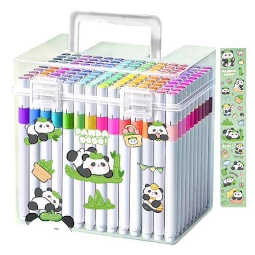 Marker für Kinder, Acryl-Marker zum Ausmalen, langanhaltender, wasserfester Spaßstift für Kleinkinder, Schule, Klassenzimmer, Reisen, Erwachsene, Mädchen, Malaktivitäten von Generisch