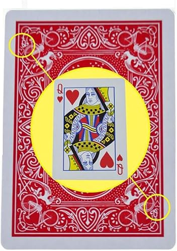 Markierte Stripper Deck Spielkarten Poker Zaubertricks Close Up Magic Requisiten Mentalismus Magic Gimmick Karten Illusion von Generisch