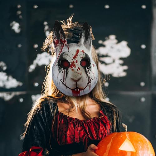 Maske, Halloween Grusel Maske, Kostüm Verkleidung Requisiten für Theater Bühne Show Performance Party Maskerade Cosplay Fest Feier Familienfest Maske, Halloween Grusel Maske, Kostüm Verkleidung Requisiten für Theater Bühne Show Performance Party Maskerade Cosplay Fest Feier Familienfest von Generisch