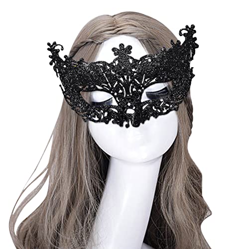 Masken für Karneval Zubehör Ball Maskerade Outfits Karneval Kostüme Kopfbedeckung Party 2024 von Generisch