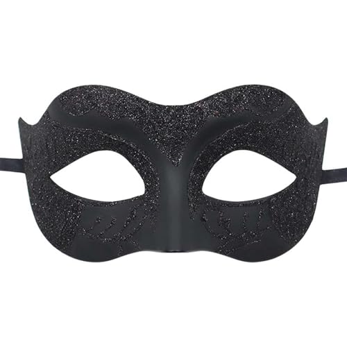 Maskerade Maske Schwarz Vintagen Karneval Karneval Dekorationen Masquerade Maske Maskenball Maske Grusel Ball Prom Venezianischen für Damen und Frauentherian Mask von Generisch