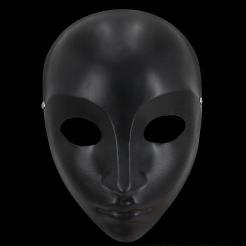 Maskerade weibliche Cosplay-Maske, Harz, Halloween, Tanzparty, Kostüm, Maske, Requisiten (schwarz) von Generisch