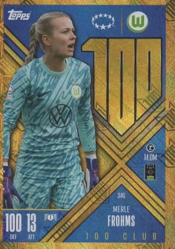 Match Attax Extra 2024 2025 Merle Frohms 100 Club Sammelkarte Match Attax Extra 2024 2025 Merle Frohms 100 Club Sammelkarte von Generisch
