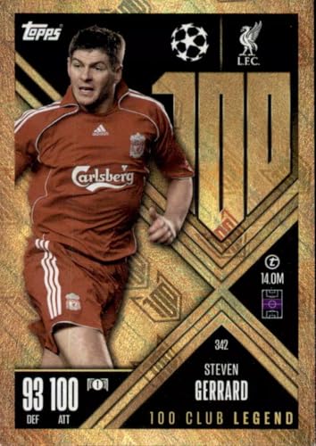 Match Attax Extra 2024 2025 Steven Gerrard 100 Club Legend Sammelkarte Match Attax Extra 2024 2025 Steven Gerrard 100 Club Legend Sammelkarte von Generisch