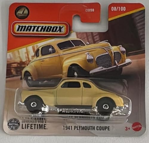 Matchbox 1941 Plymouth Coupe 08/100 Matchbox 1941 Plymouth Coupe 08/100 von Generisch