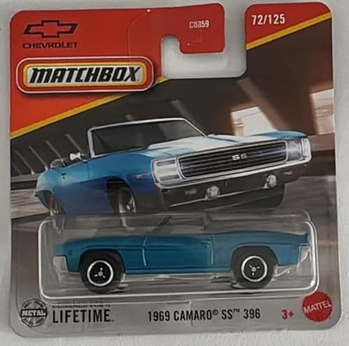Matchbox 1969 Camaro ss 396 72/125 von Generisch