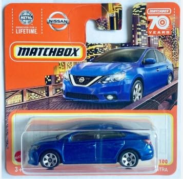 Matchbox 2016 Nissan Sentra Blau 2022 70/100 von Generisch