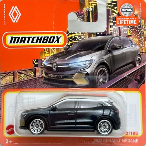 Matchbox 82/100 2022 Renault Megane schwarz, HVN75 (2024) von Generisch