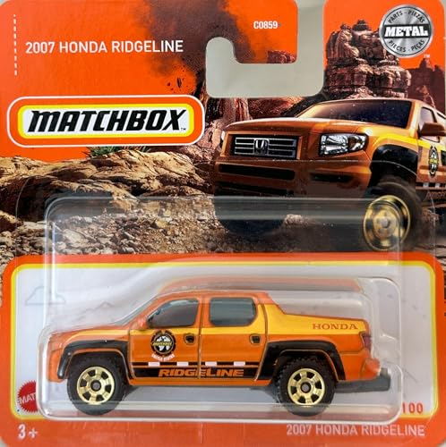 Matchbox 96/100 2007 Honda Ridgeline orange, HFT17 (2022) von Generisch