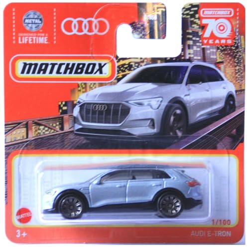 Matchbox Audi E-Tron Spielzeugauto Silber 2023 1/100 HLC87 von Generisch