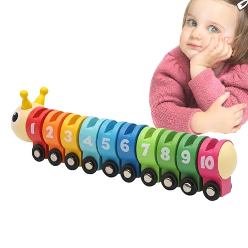Math Caterpillar, Caterpillar Counting, Entwicklungsmathematikspielzeug, Buntes Radzug, Farbanerkennung des Zählspiels für die Schulbildung, Unterricht Math Caterpillar, Caterpillar Counting, Entwicklungsmathematikspielzeug, Buntes Radzug, Farbanerkennung des Zählspiels für die Schulbildung, Unterricht von Generisch
