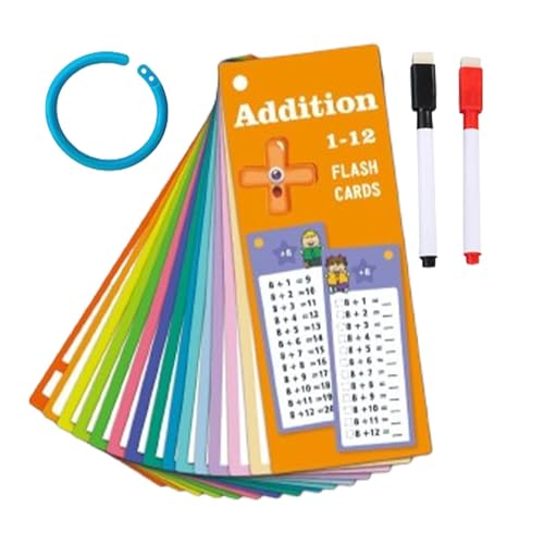 Mathe-Lernkarten, Additions-Lernkarten,Mathe-Rechenkarten-Spielzeug | 14X Mathe-Lernkarten, Additions- und Subtraktions-Lernkarten, Mathe-Lernkarten für Kinder Mathe-Lernkarten, Additions-Lernkarten,Mathe-Rechenkarten-Spielzeug | 14X Mathe-Lernkarten, Additions- und Subtraktions-Lernkarten, Mathe-Lernkarten für Kinder von Generisch