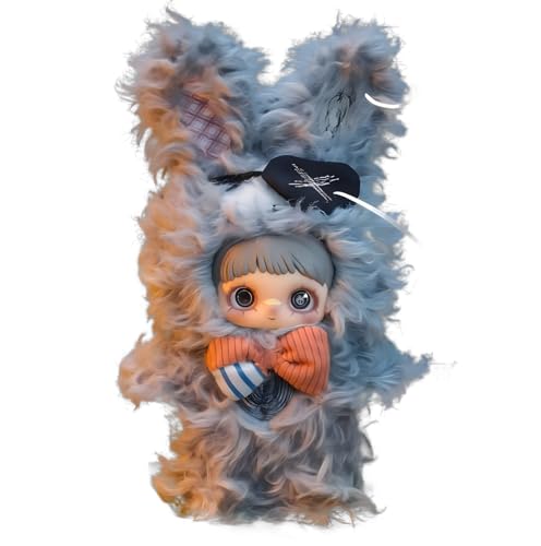 MayMei Dark Forest Blind Box Plüschfigur mit Skelett & biegsamen Ohren | Nachtleuchtendes Detail & Zubehör | 1 von 7 zufällig geliefert| ca. 18 cm MayMei Dark Forest Blind Box Plüschfigur mit Skelett & biegsamen Ohren | Nachtleuchtendes Detail & Zubehör | 1 von 7 zufällig geliefert| ca. 18 cm von Generisch