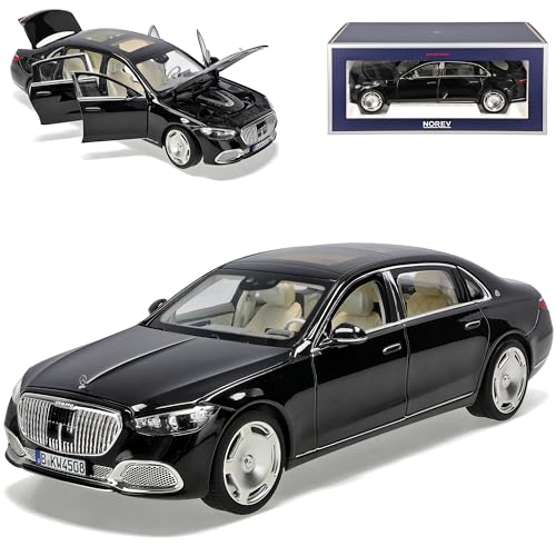 Maybach Mercedes-B S-Klasse Schwarz Metallic Modell Ab 2020 1/18 Norev Modell Auto von Generisch