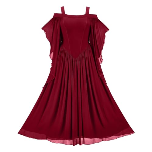 Medieval Gothic Dress Damen,Vintage Victorian Gebunden Taille Kleid mit Kapuze, Halloween Kostüm Damen,Renaissance Party Festlich Cosplay Dress,Renais Medieval Gothic Dress Damen,Vintage Victorian Gebunden Taille Kleid mit Kapuze, Halloween Kostüm Damen,Renaissance Party Festlich Cosplay Dress,Renais von Generisch