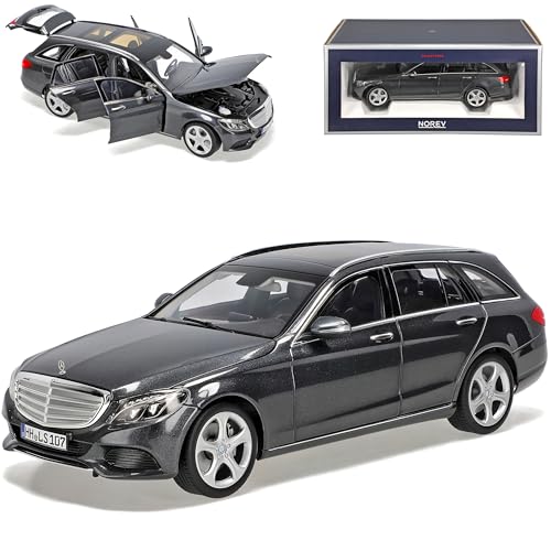 Mercedes-B C-Klasse T-Modell Kombi Grau W205 Ab 2014 1/18 Norev Modell Auto von Generisch