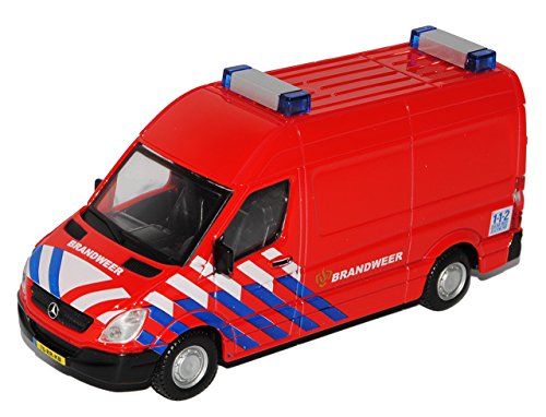Mercedes-B Sprinter Feuerwehr Brandweer NiederLande 1/50 Burago Burago Modellauto Modell Auto von Generisch