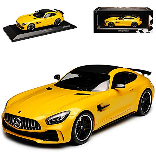 Generisch Mercedes-B AMG GT R Coupe Gelb Ab 2014 1/18 Minichamps Modell Auto von Generisch