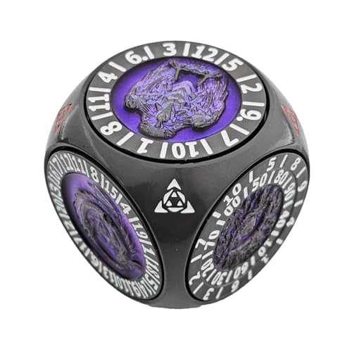 Metal Dice Set, Standard Gaming Dice, Heavy Duty Rotating Geometric Design, Role Playing Dices for Teens, Adults, Couples, Family Game Nights, Classroom Activities and Travel Metal Dice Set, Standard Gaming Dice, Heavy Duty Rotating Geometric Design, Role Playing Dices for Teens, Adults, Couples, Family Game Nights, Classroom Activities and Travel von Generisch