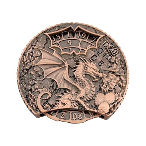 Metal Dice Sets, Decorative Coin Dices, 2.05x2.05x1.06in Cool Role Playing, Portable Table Game, Holiday Game Spinner for Table Games, Ideal for Women and Men Metal Dice Sets, Decorative Coin Dices, 2.05x2.05x1.06in Cool Role Playing, Portable Table Game, Holiday Game Spinner for Table Games, Ideal for Women and Men von Generisch