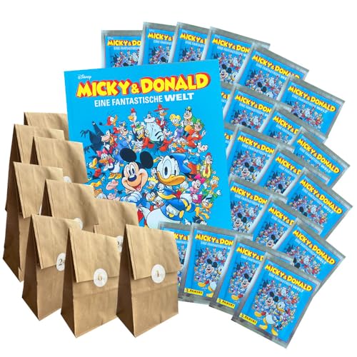 Micky & Donald - Eine Fantastische Welt - Sammelsticker - Adventskalender von Generisch