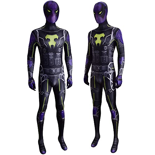 Miles Morales Cosplay Bodysuit Halloween Anime Kostüm Einteiler Anime Rollenspiel Fancy Outfits Jumpsuit Miles Morales Cosplay Bodysuit Halloween Anime Kostüm Einteiler Anime Rollenspiel Fancy Outfits Jumpsuit von Generisch